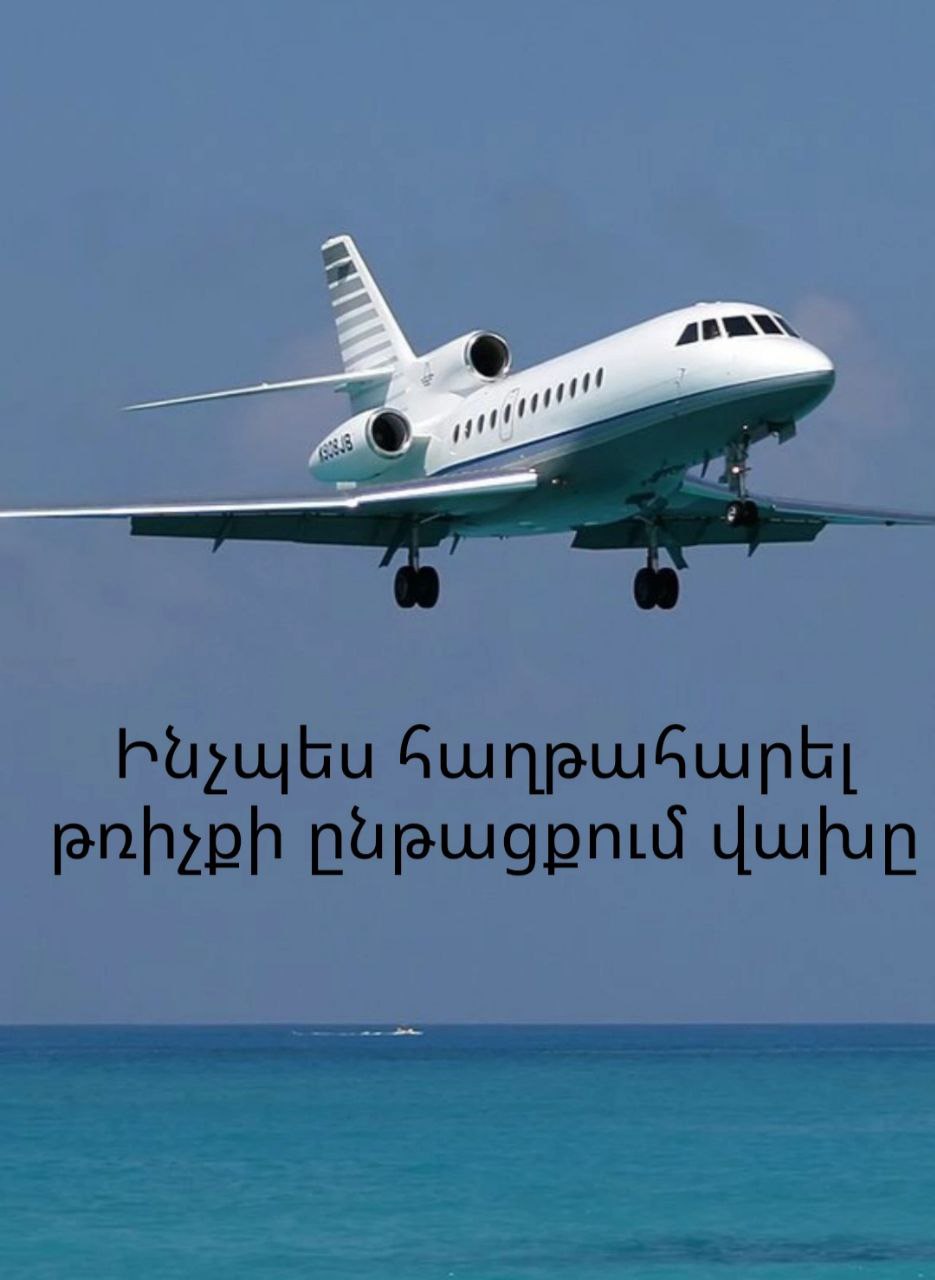 How to cope with flight during the flight